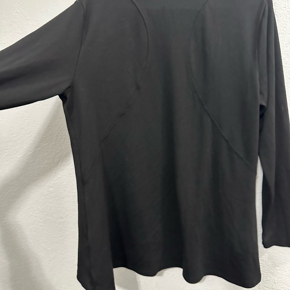 Point Zero Women’s Black Foe Snakeskin Cardigan Sz L - Picture 8 of 8